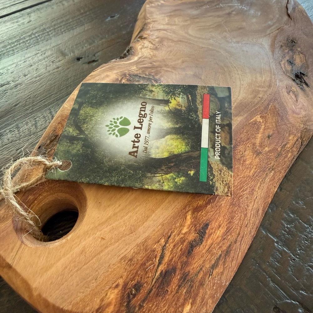 Natural Acacia Wood Serving Platter - Picture 5 of 5